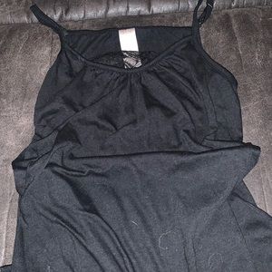 Blank tank with lace